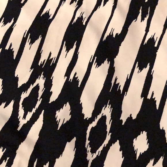 J. McLaughlin Mia Dress Catalina Cloth Black and White Size Large - Picture 7 of 14